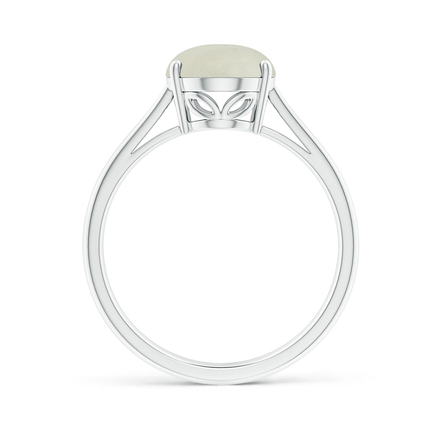 AA - Moonstone / 2.5 CT / 14 KT White Gold