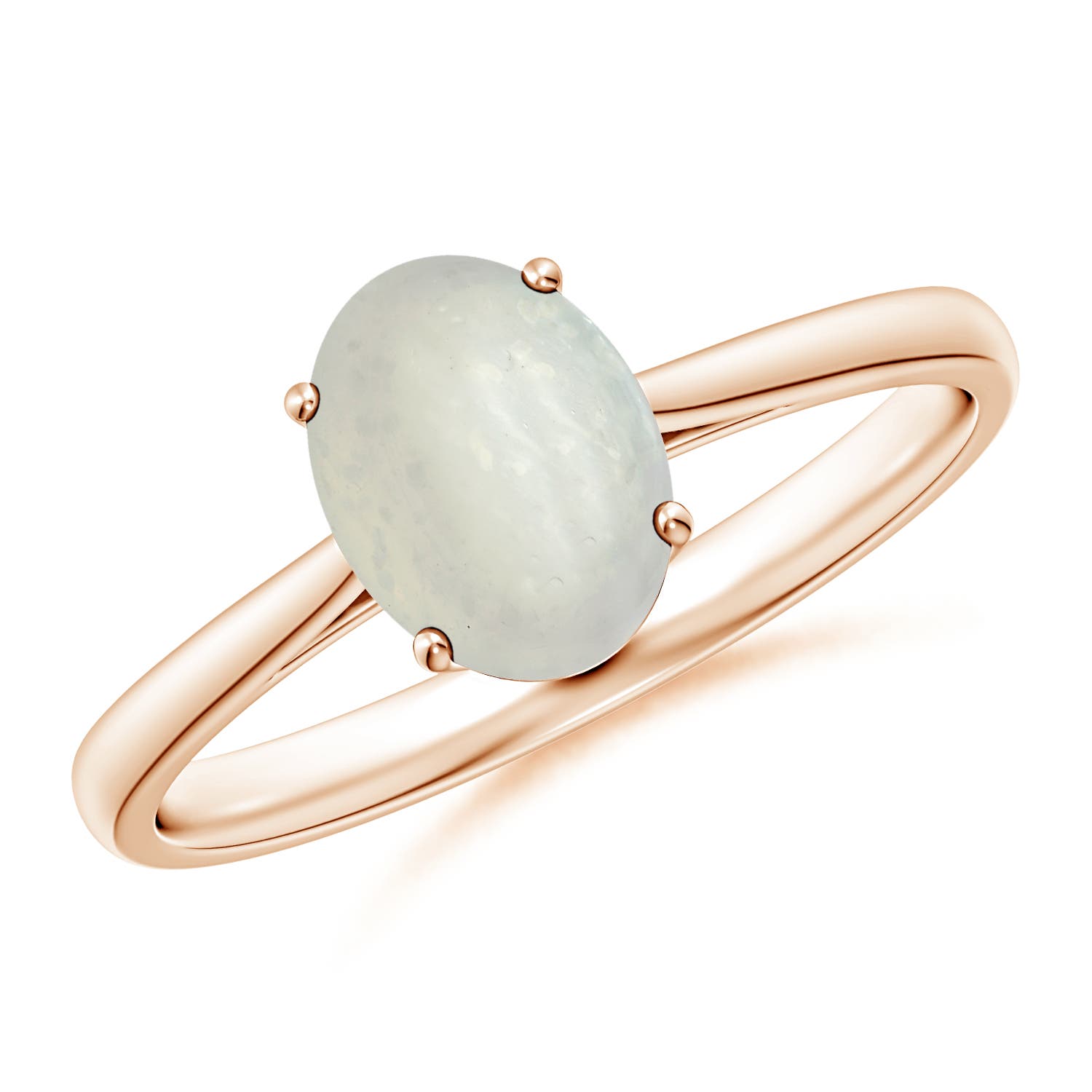 A - Moonstone / 1.1 CT / 14 KT Rose Gold