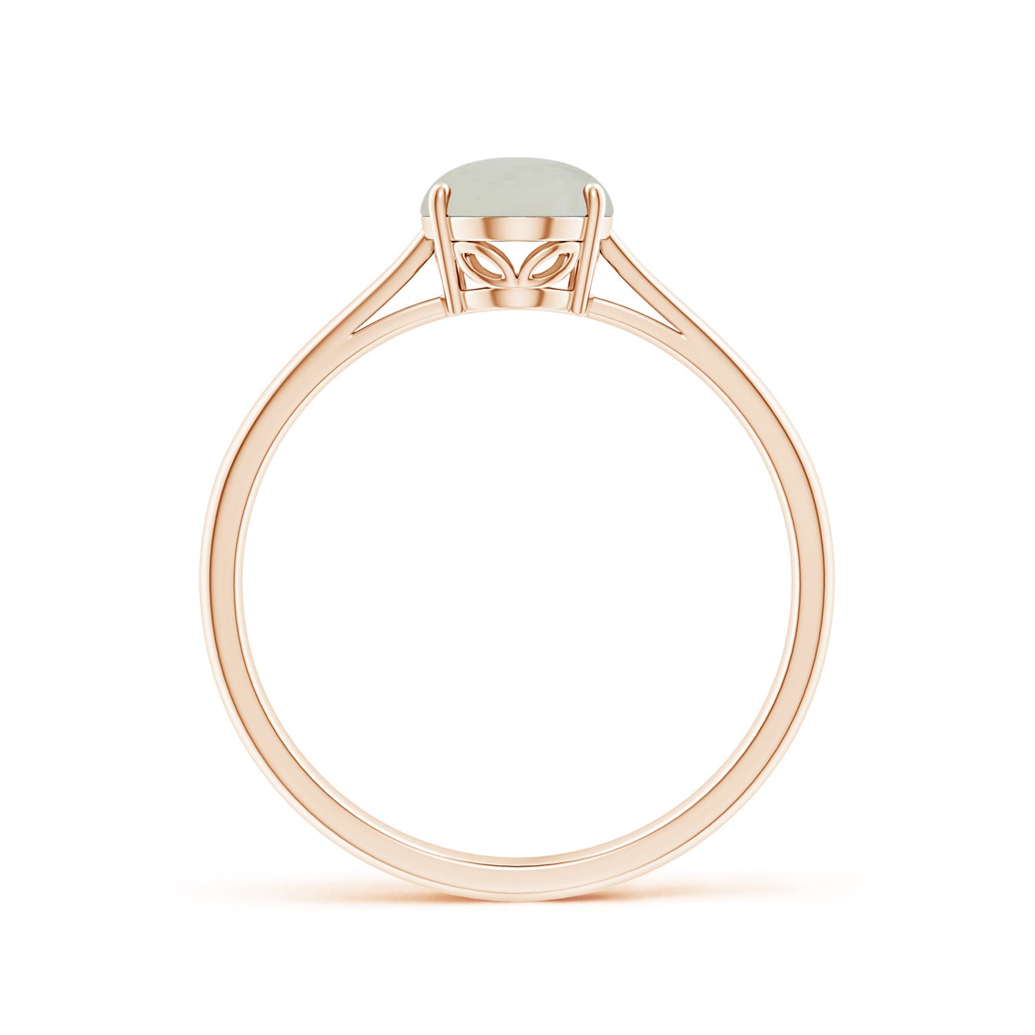 A - Moonstone / 1.1 CT / 14 KT Rose Gold