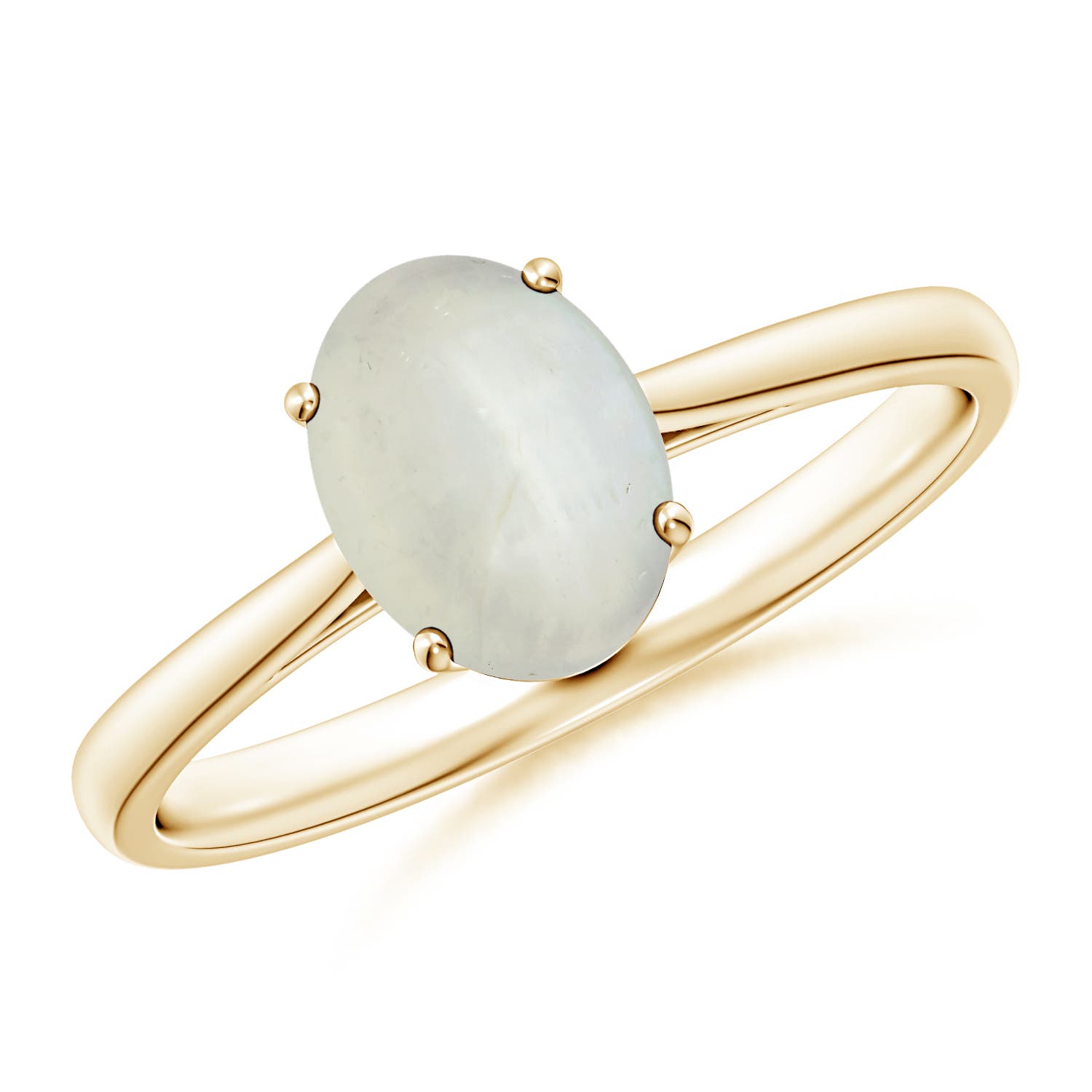 AA - Moonstone / 1.1 CT / 14 KT Yellow Gold