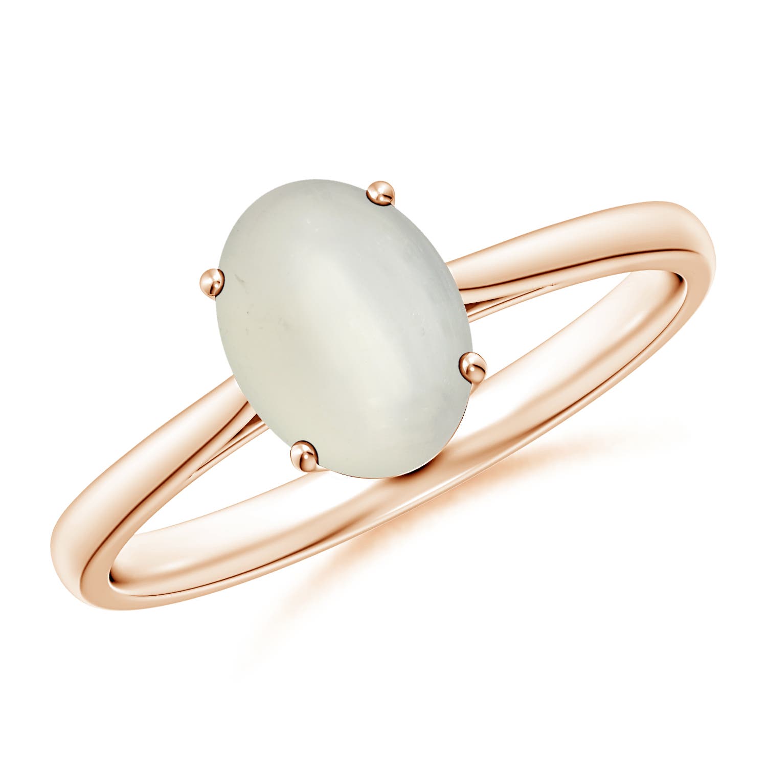 AAA - Moonstone / 1.1 CT / 14 KT Rose Gold