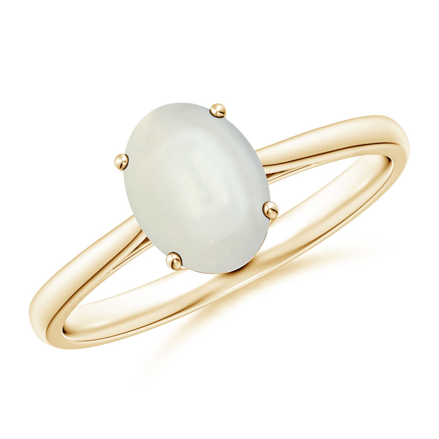 AAAA - Moonstone / 1.1 CT / 14 KT Yellow Gold