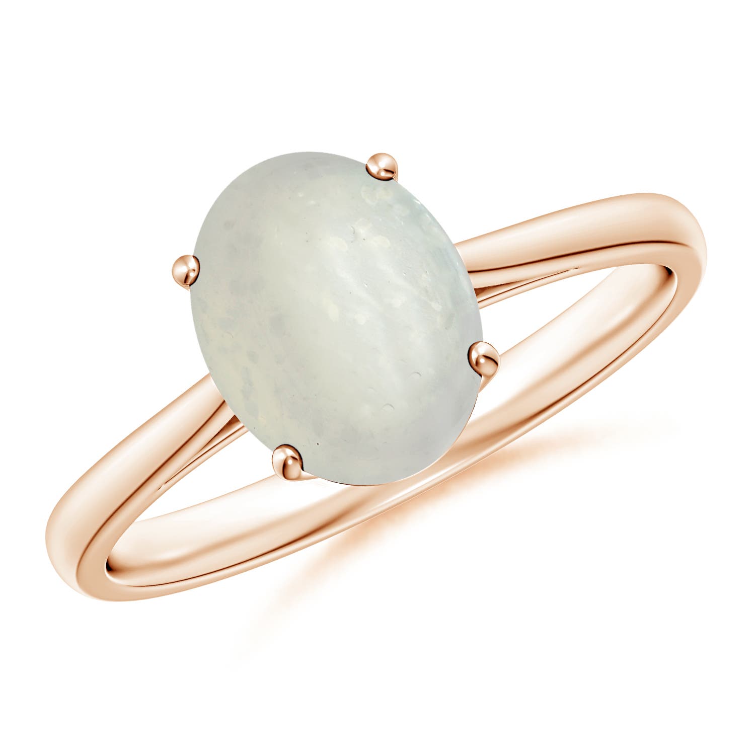 A - Moonstone / 1.7 CT / 14 KT Rose Gold