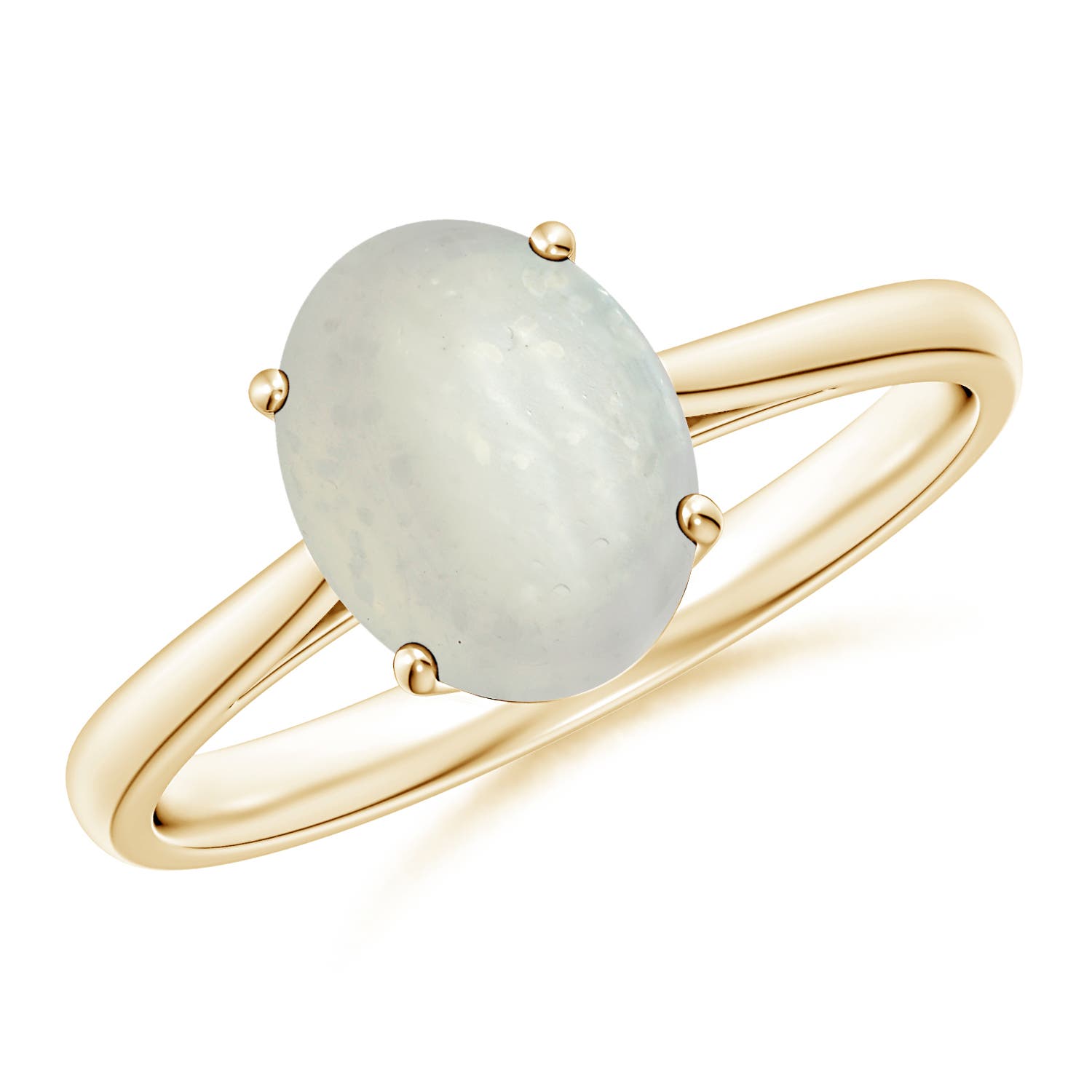 A - Moonstone / 1.7 CT / 14 KT Yellow Gold