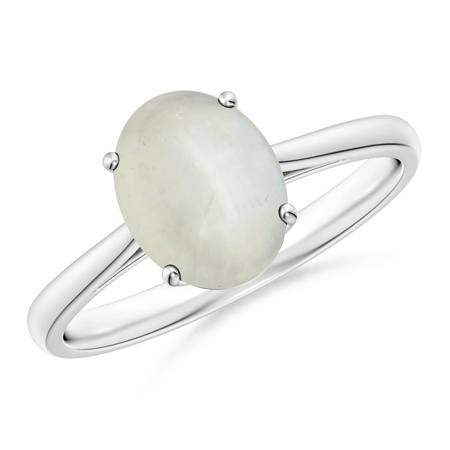 AA - Moonstone / 1.7 CT / 14 KT White Gold