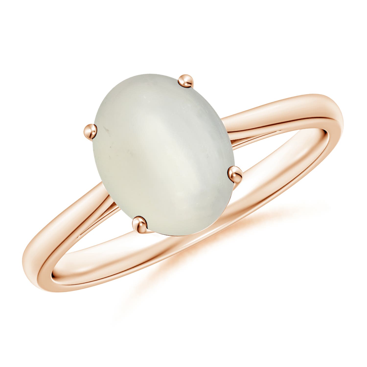 AAA - Moonstone / 1.7 CT / 14 KT Rose Gold