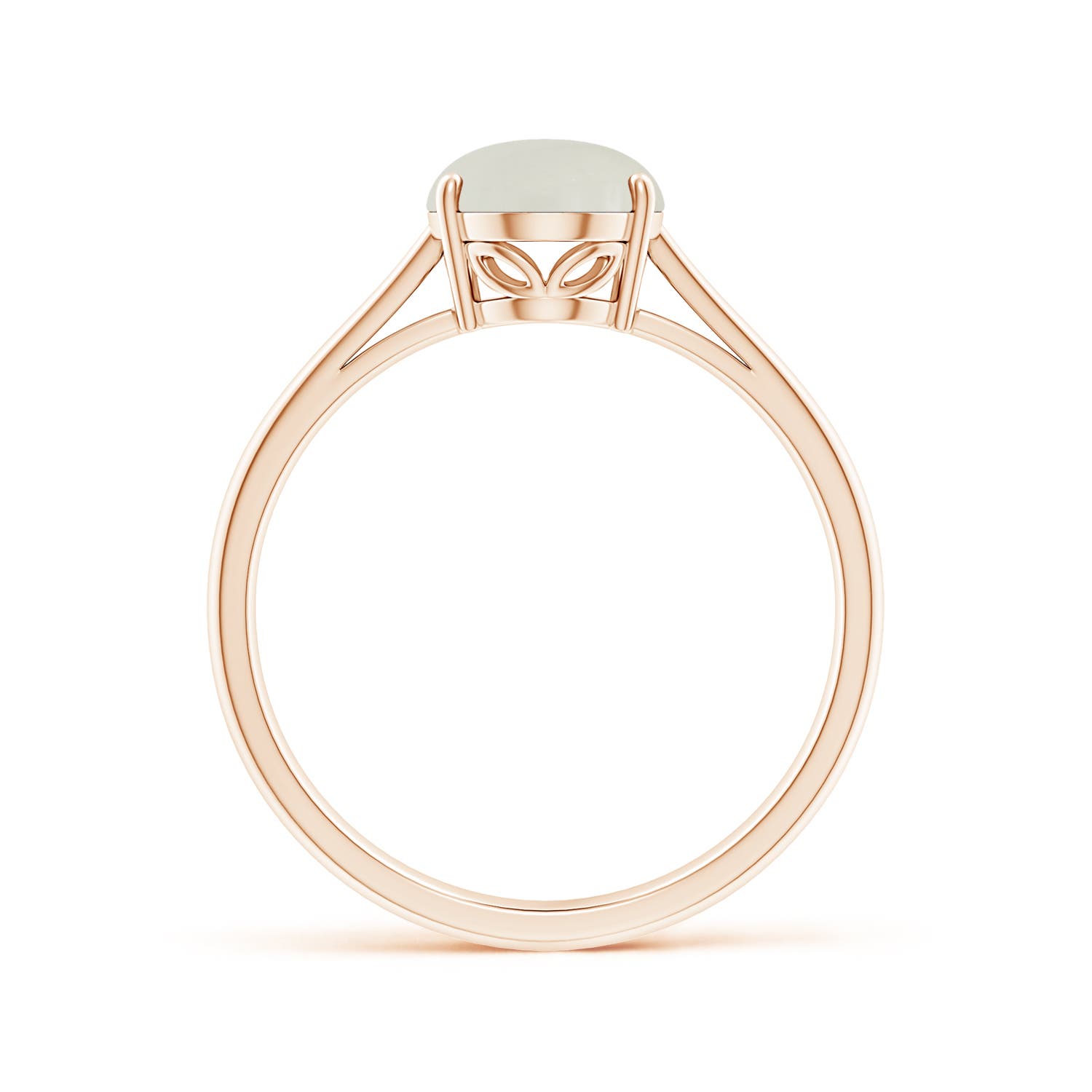 AAAA - Moonstone / 1.7 CT / 14 KT Rose Gold