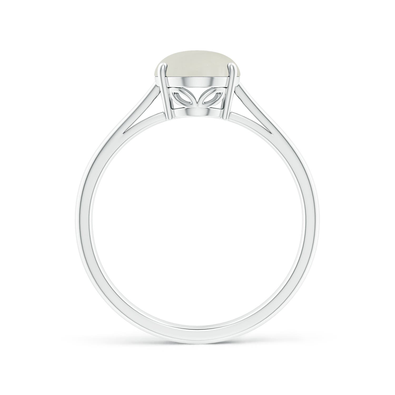 AAAA - Moonstone / 1.7 CT / 14 KT White Gold