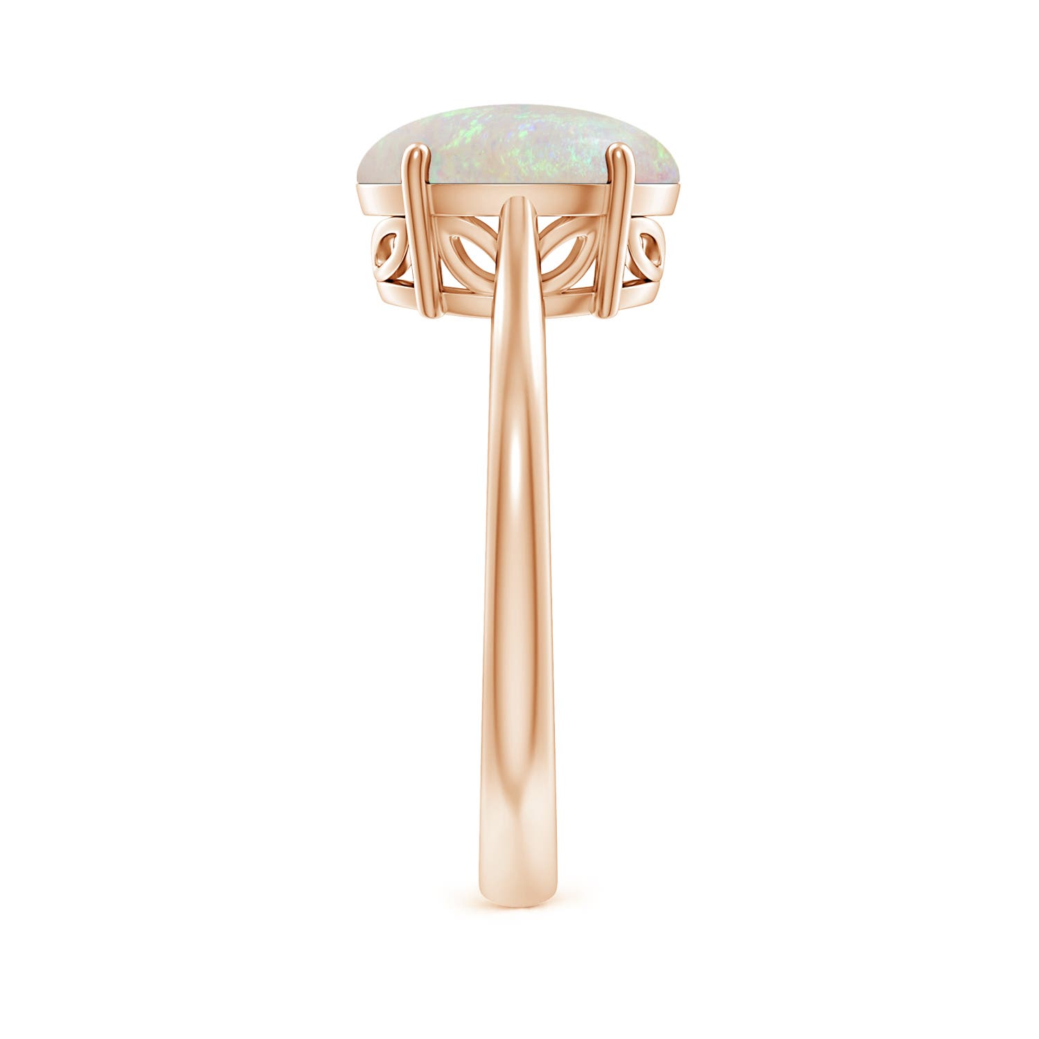 AA - Opal / 1.45 CT / 14 KT Rose Gold