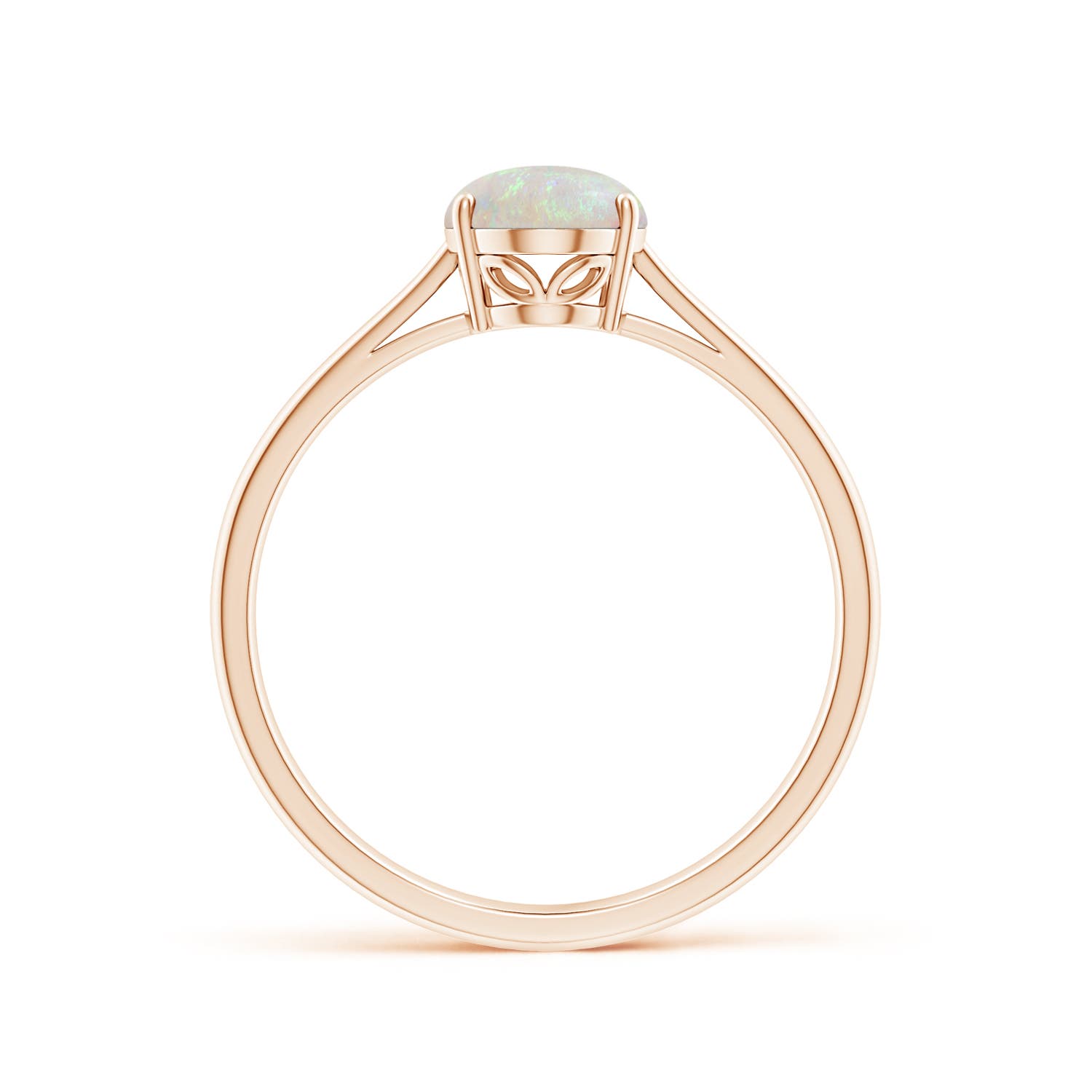 AA - Opal / 0.8 CT / 14 KT Rose Gold