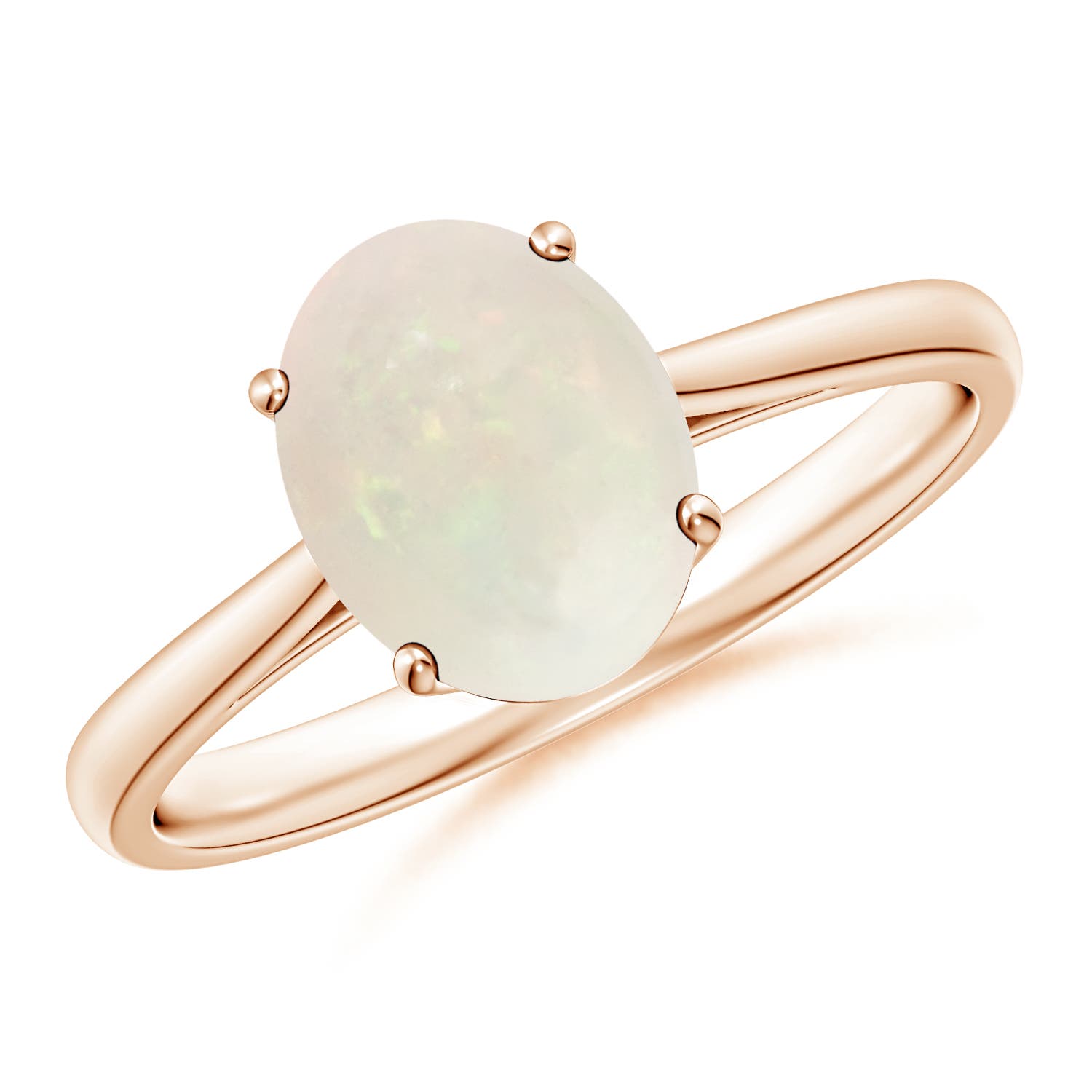 A - Opal / 1.1 CT / 14 KT Rose Gold