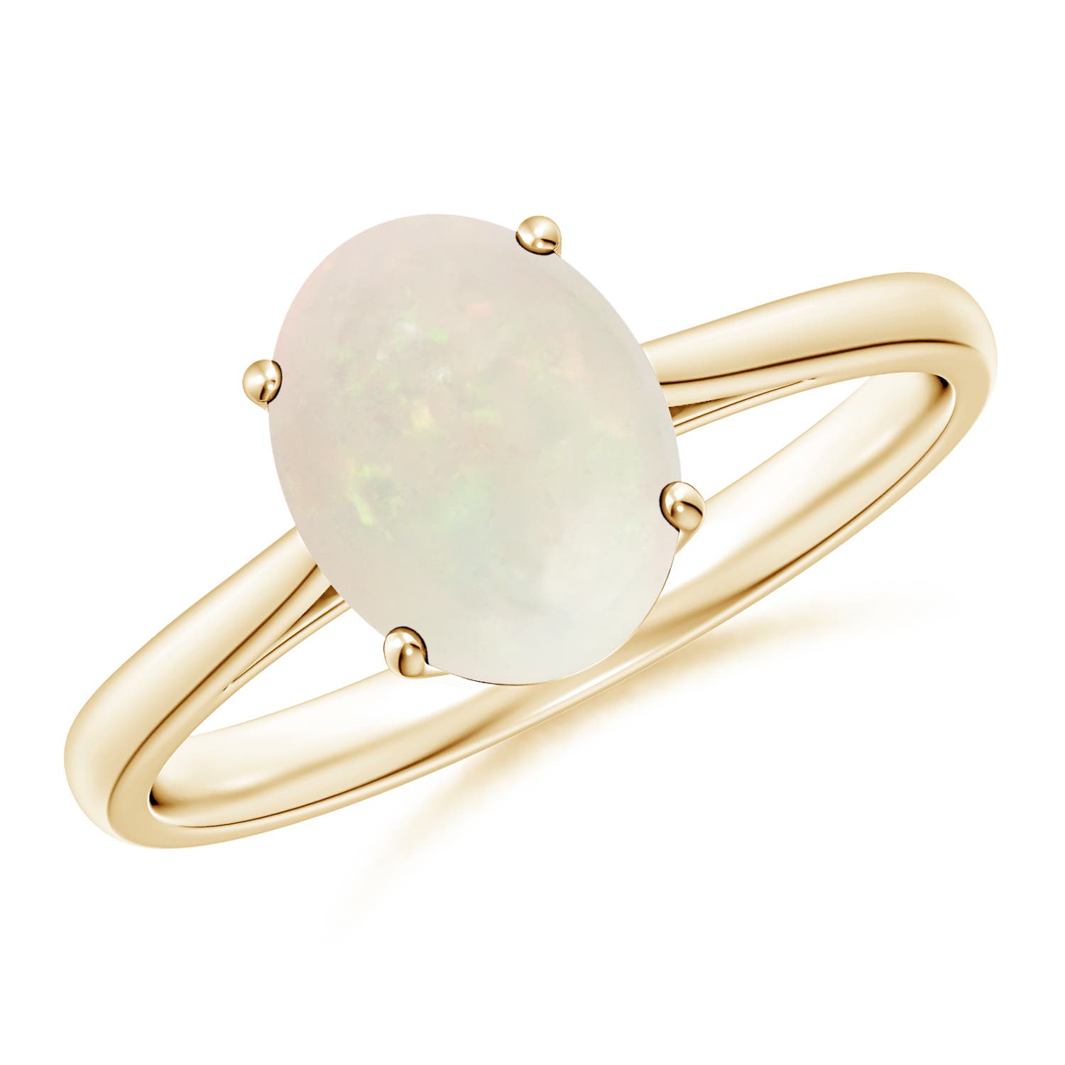 A - Opal / 1.1 CT / 14 KT Yellow Gold