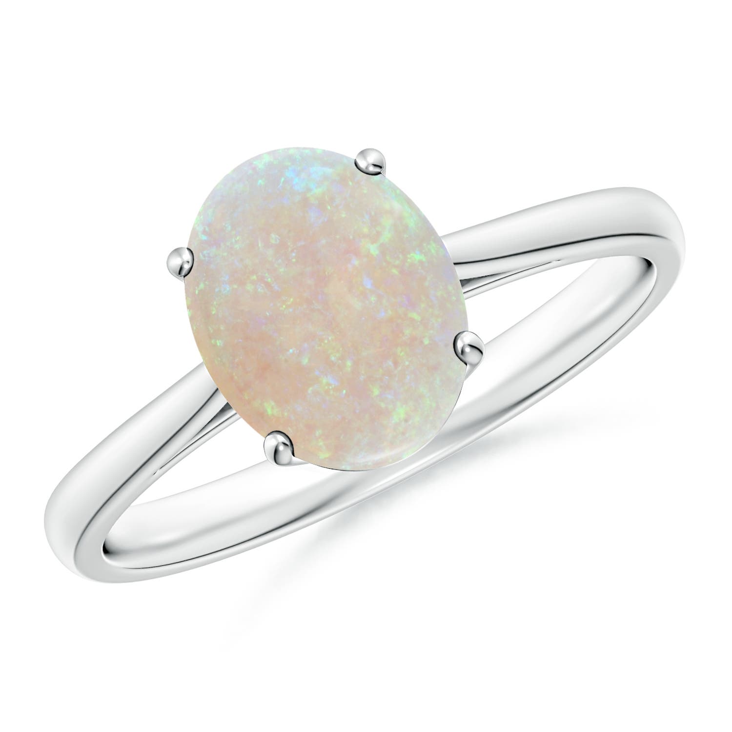 AA - Opal / 1.1 CT / 14 KT White Gold