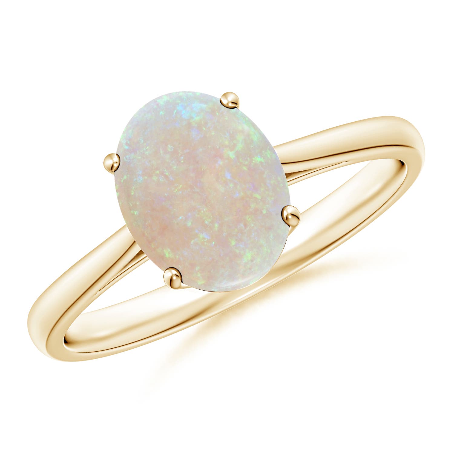 AA - Opal / 1.1 CT / 14 KT Yellow Gold