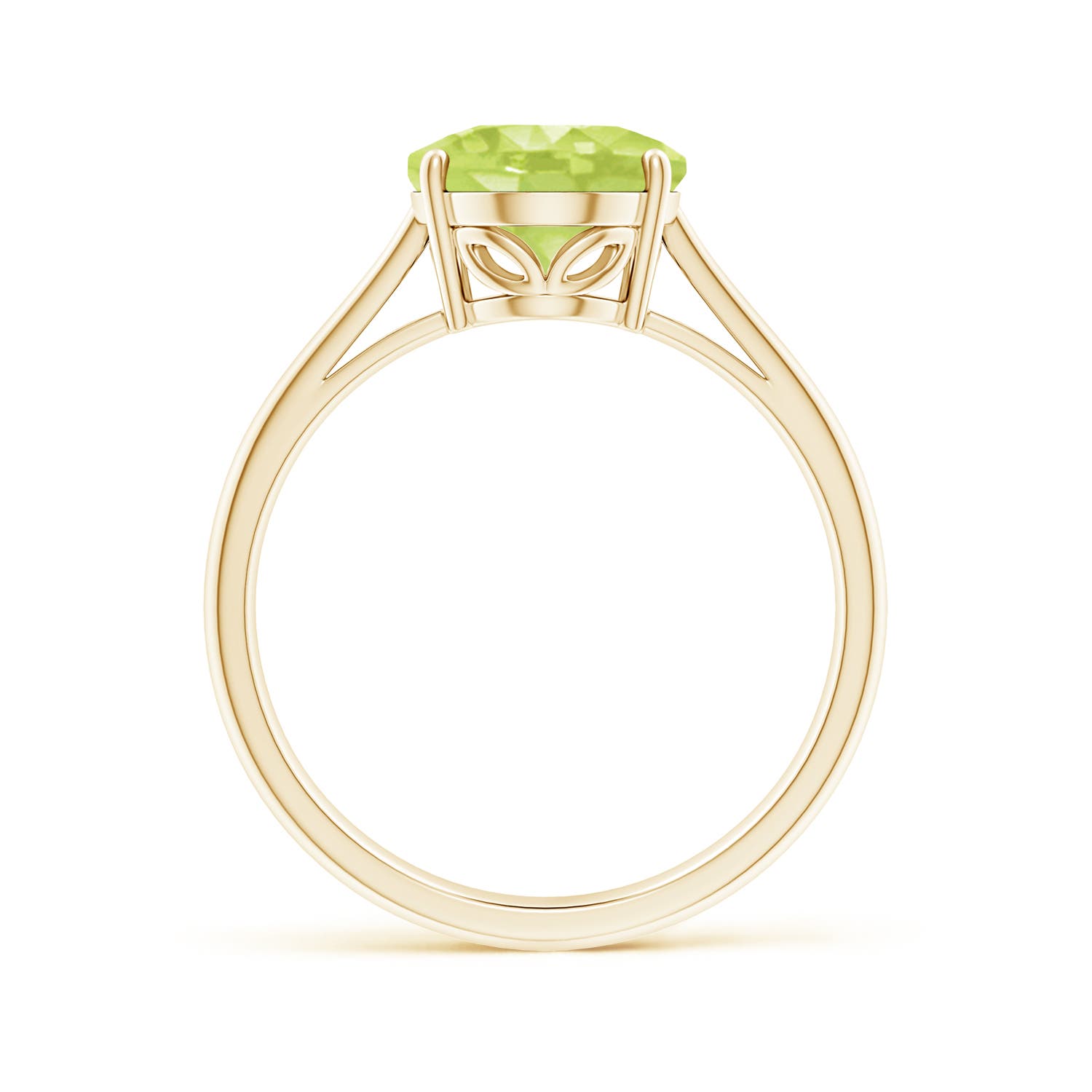 A - Peridot / 2.6 CT / 14 KT Yellow Gold