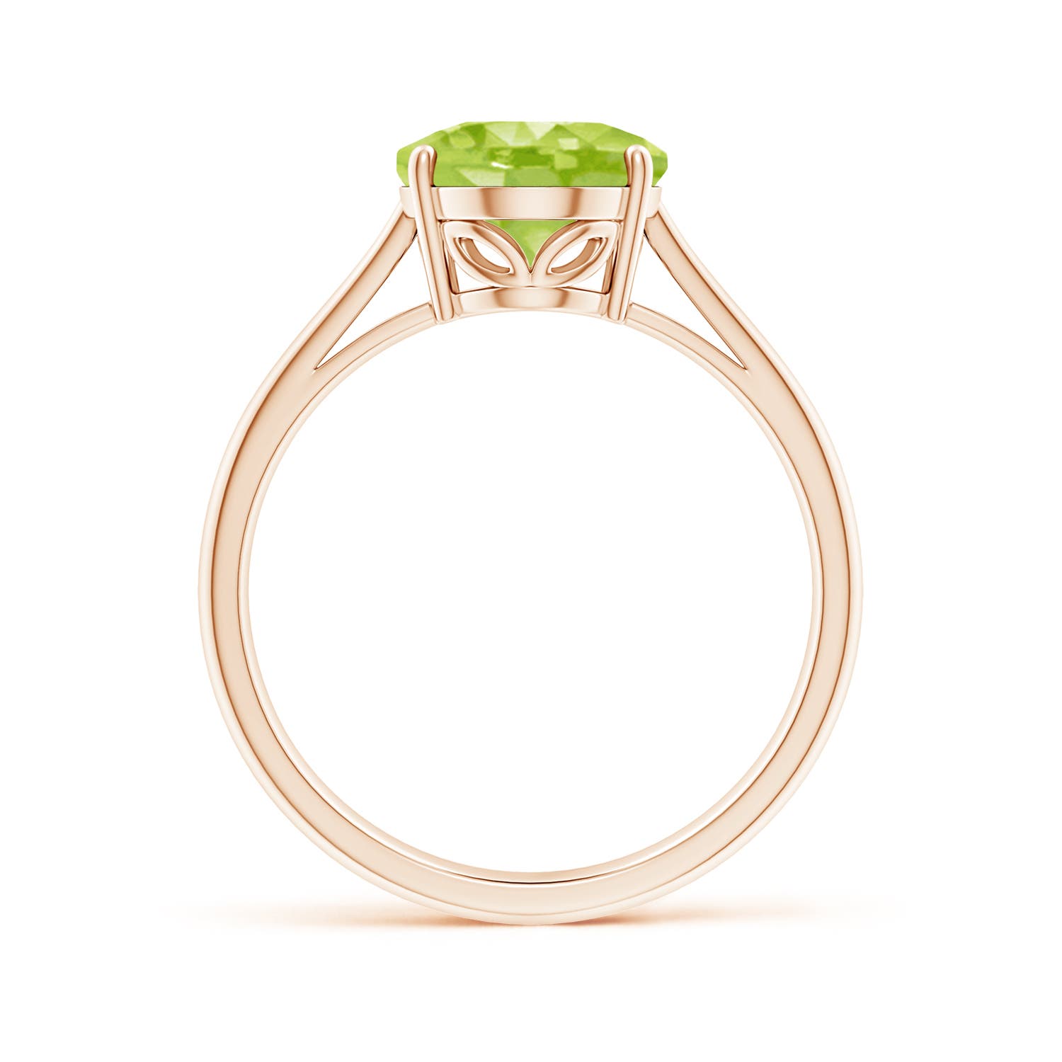 AA - Peridot / 2.6 CT / 14 KT Rose Gold