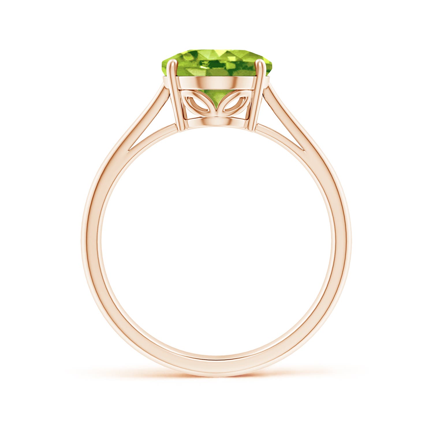 AAA - Peridot / 2.6 CT / 14 KT Rose Gold