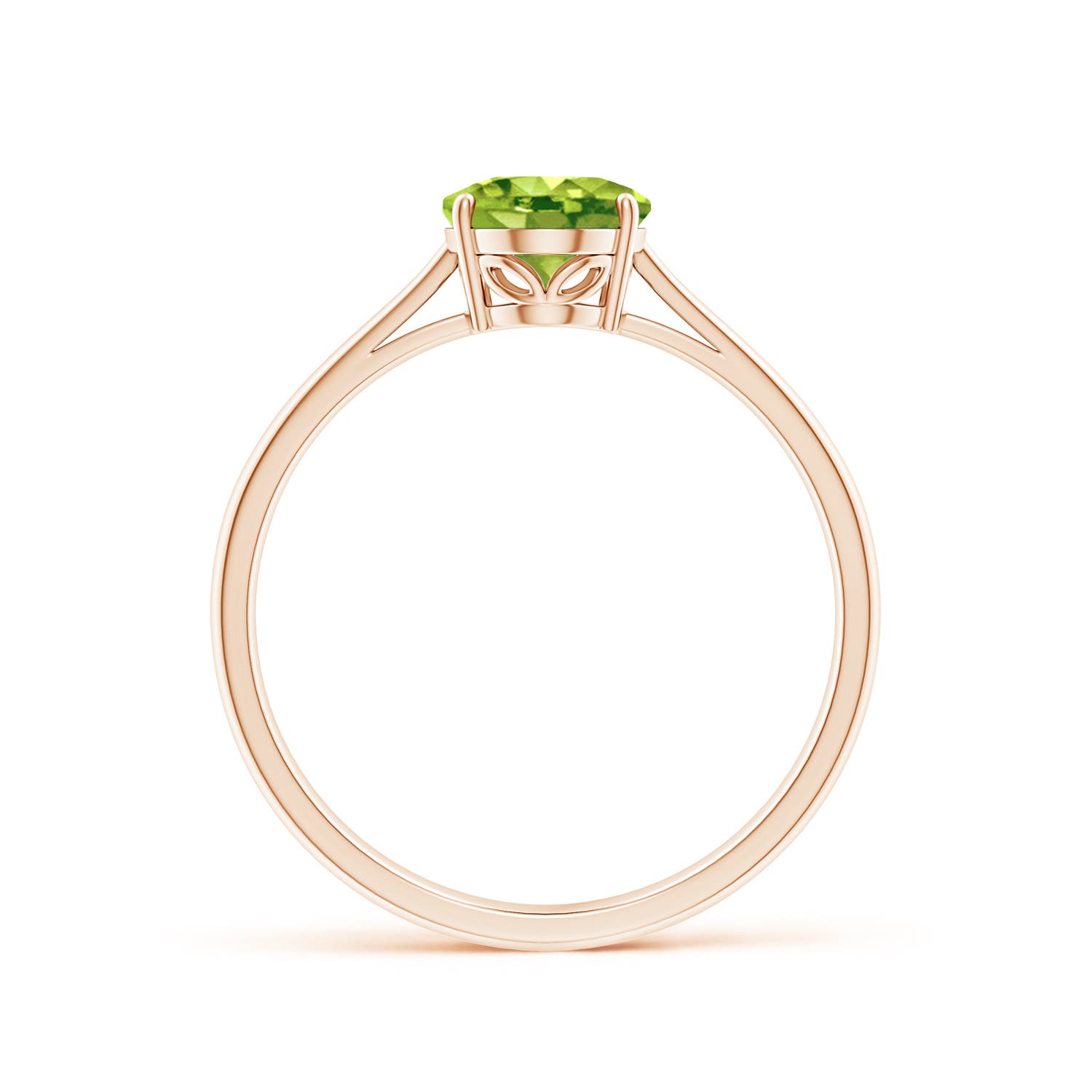 AAA - Peridot / 1.35 CT / 14 KT Rose Gold