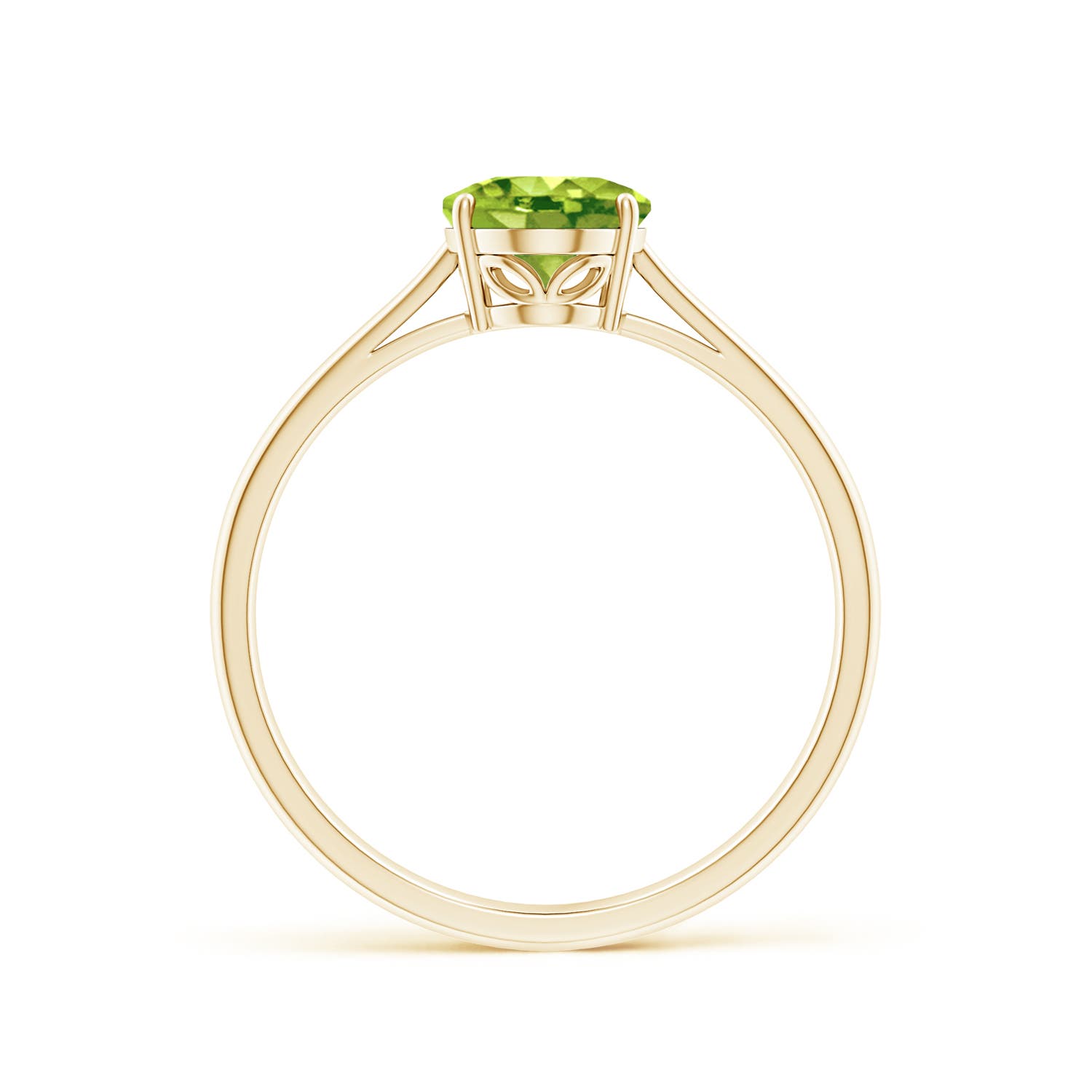 AAA - Peridot / 1.35 CT / 14 KT Yellow Gold