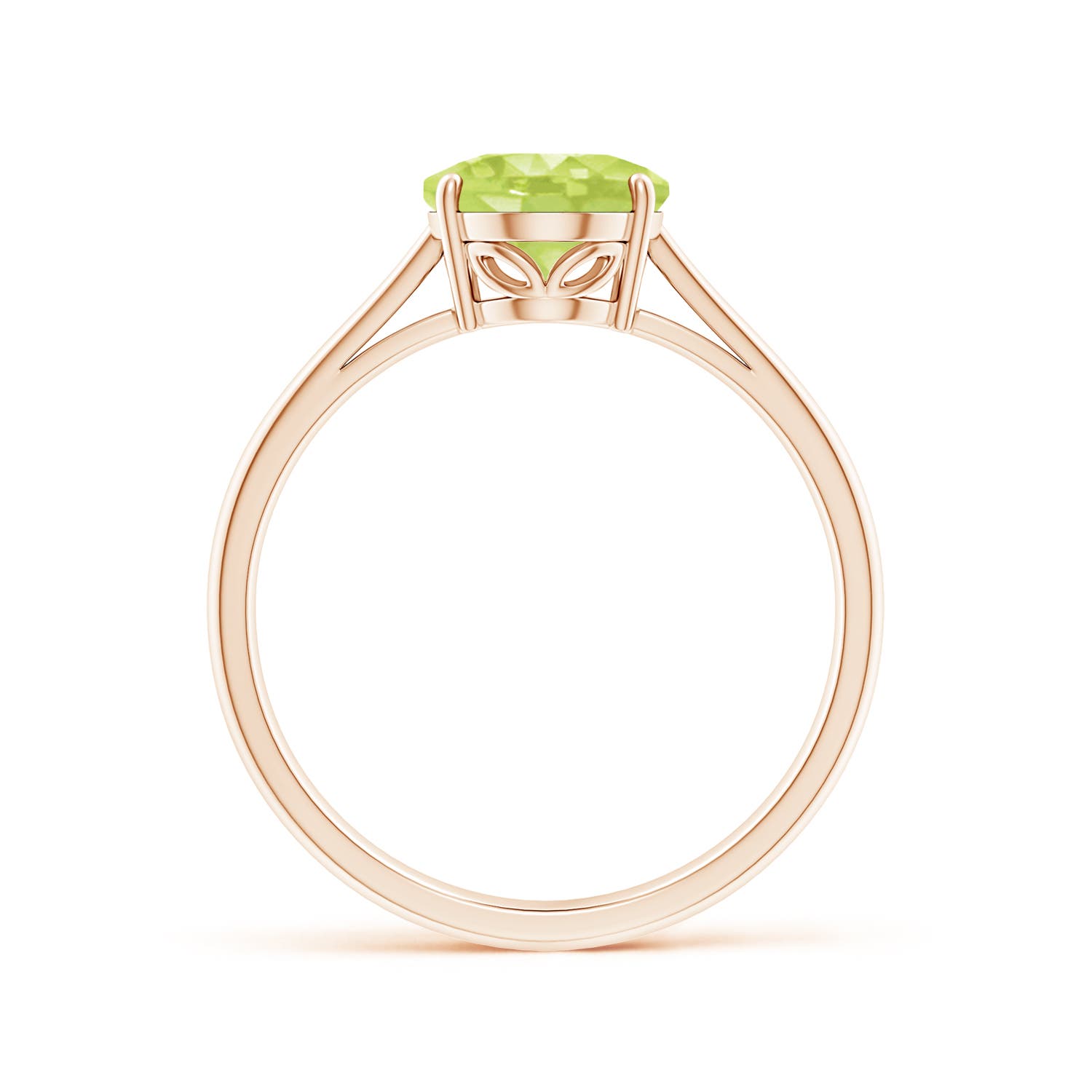 A - Peridot / 1.9 CT / 14 KT Rose Gold