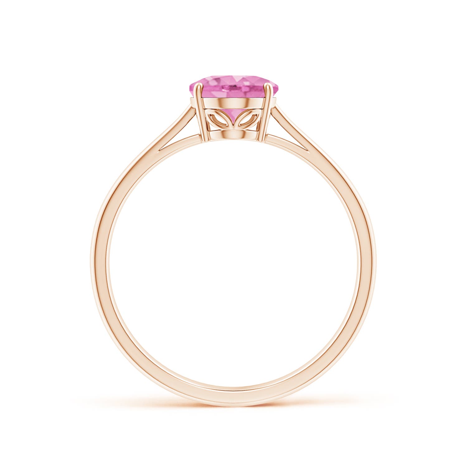 A - Pink Sapphire / 1.45 CT / 14 KT Rose Gold