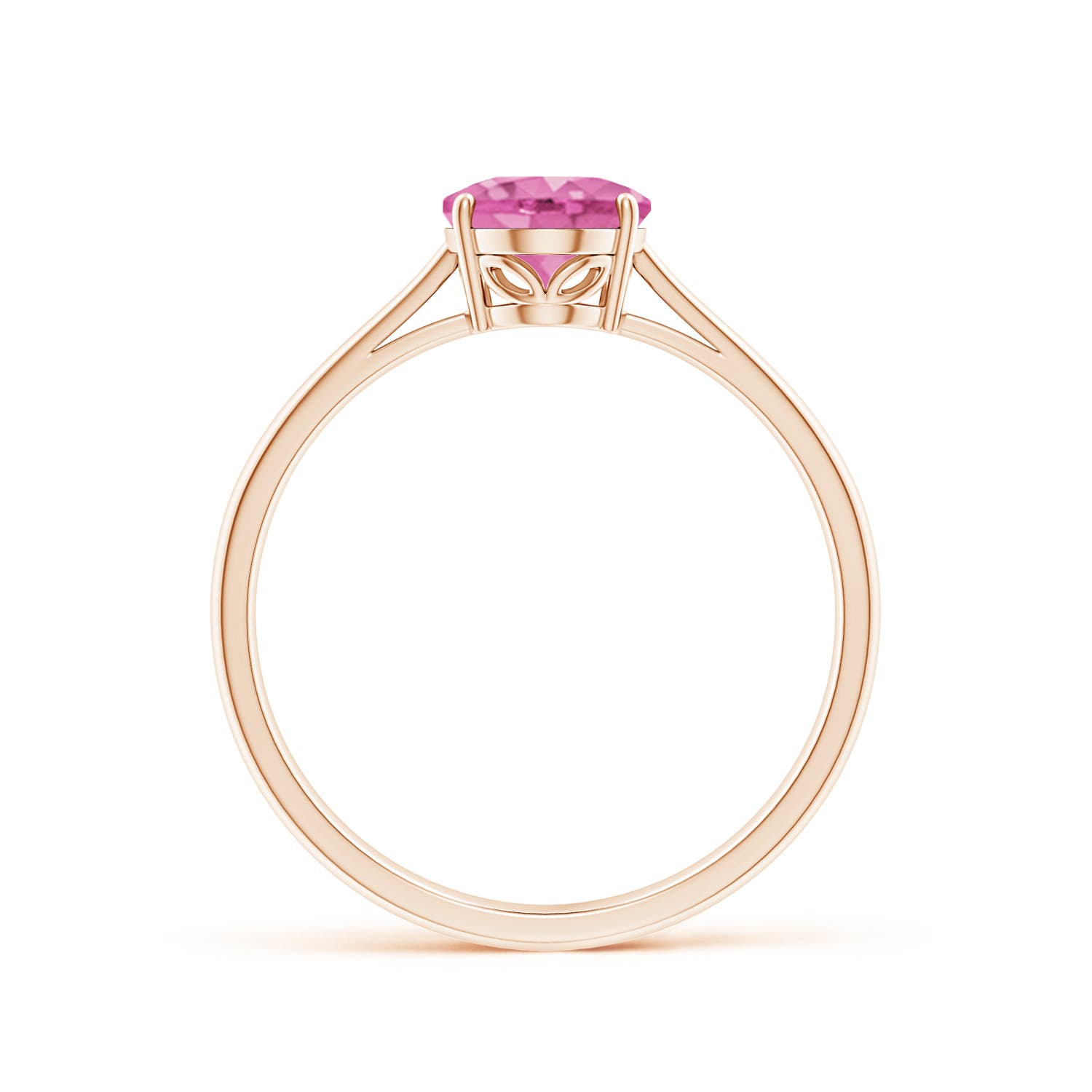 AA - Pink Sapphire / 1.45 CT / 14 KT Rose Gold