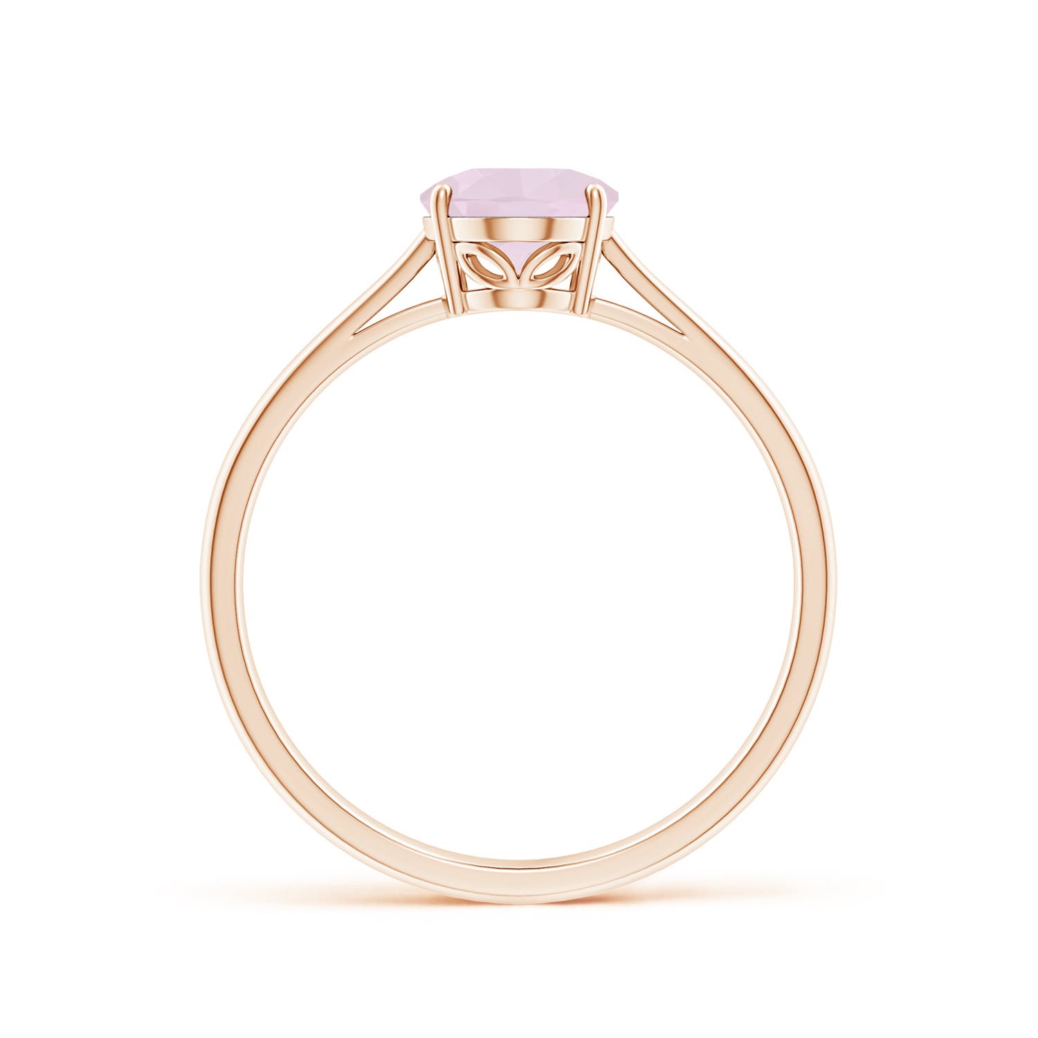 A - Rose Quartz / 1 CT / 14 KT Rose Gold