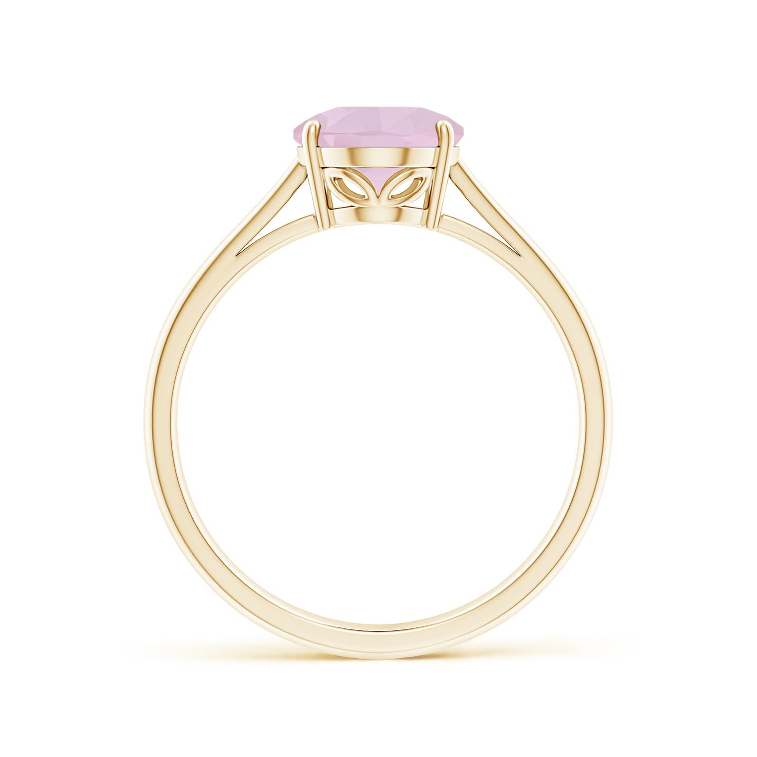 AA - Rose Quartz / 1.52 CT / 14 KT Yellow Gold