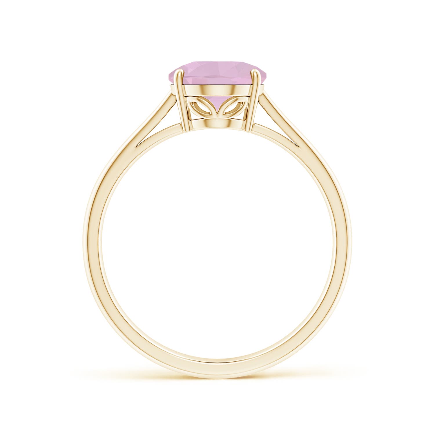 AAA - Rose Quartz / 1.52 CT / 14 KT Yellow Gold