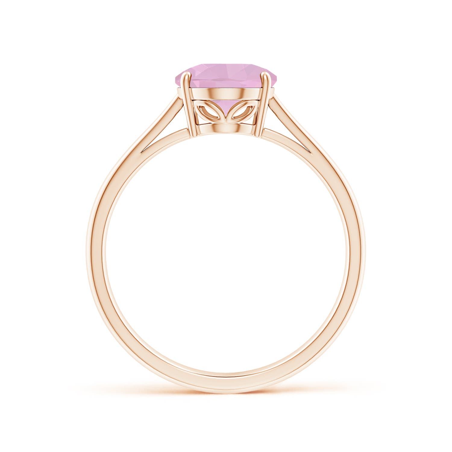 AAAA - Rose Quartz / 1.52 CT / 14 KT Rose Gold