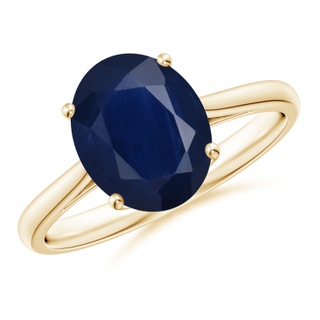 Oval A Blue Sapphire