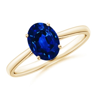 Oval AAAA Blue Sapphire