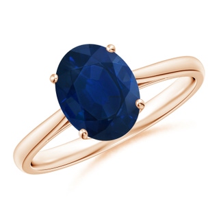 Oval AA Blue Sapphire