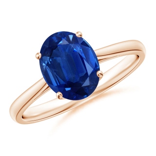 Oval AAA Blue Sapphire