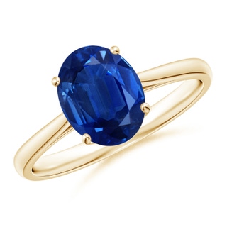 Oval AAA Blue Sapphire