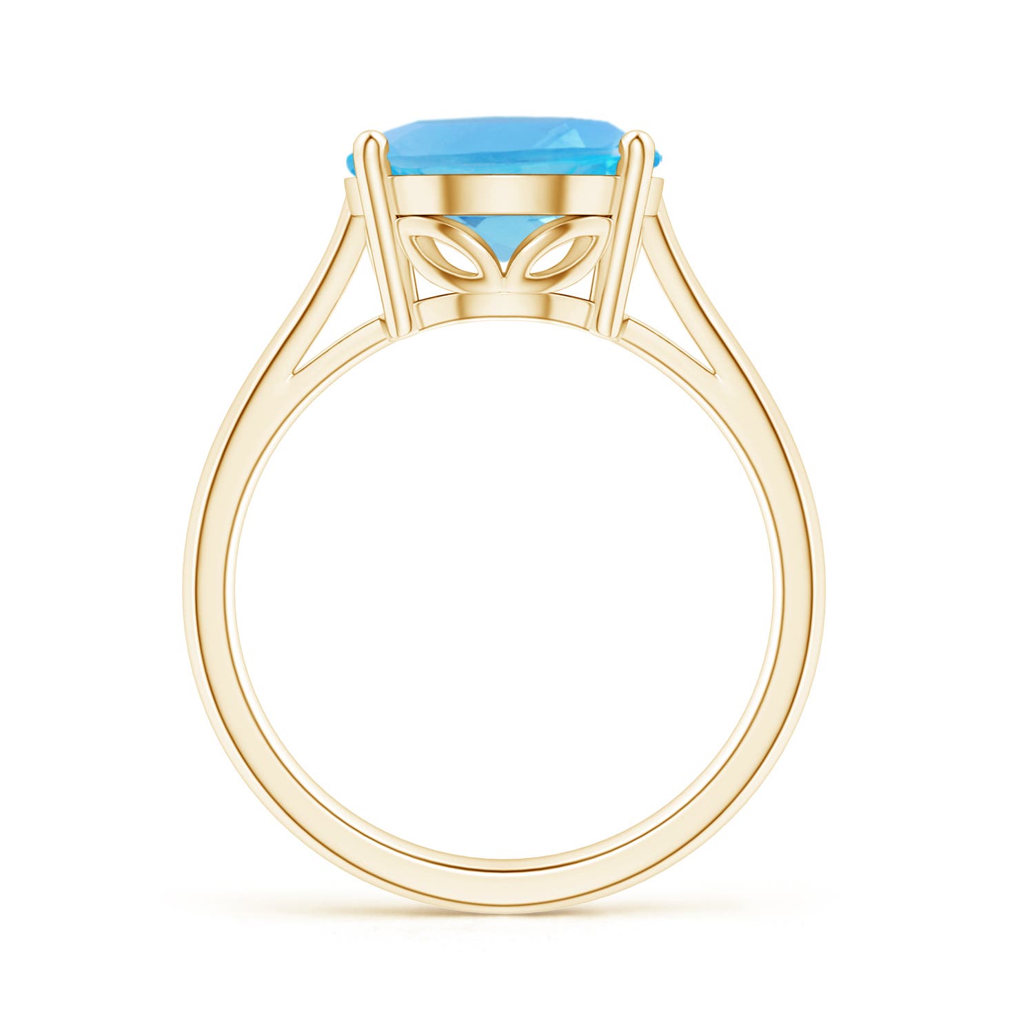 AA - Swiss Blue Topaz / 5.6 CT / 14 KT Yellow Gold