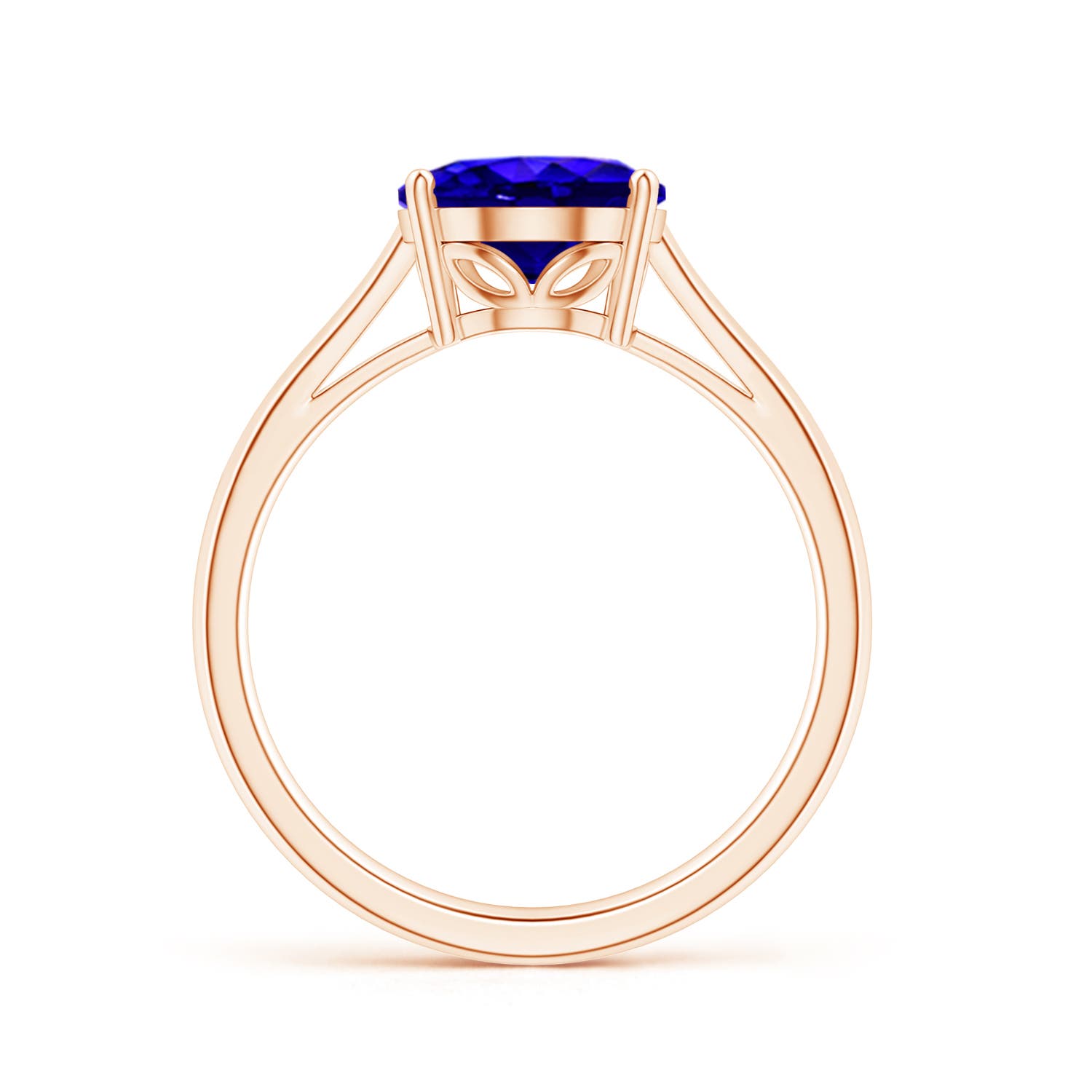 AAAA - Tanzanite / 2.9 CT / 14 KT Rose Gold