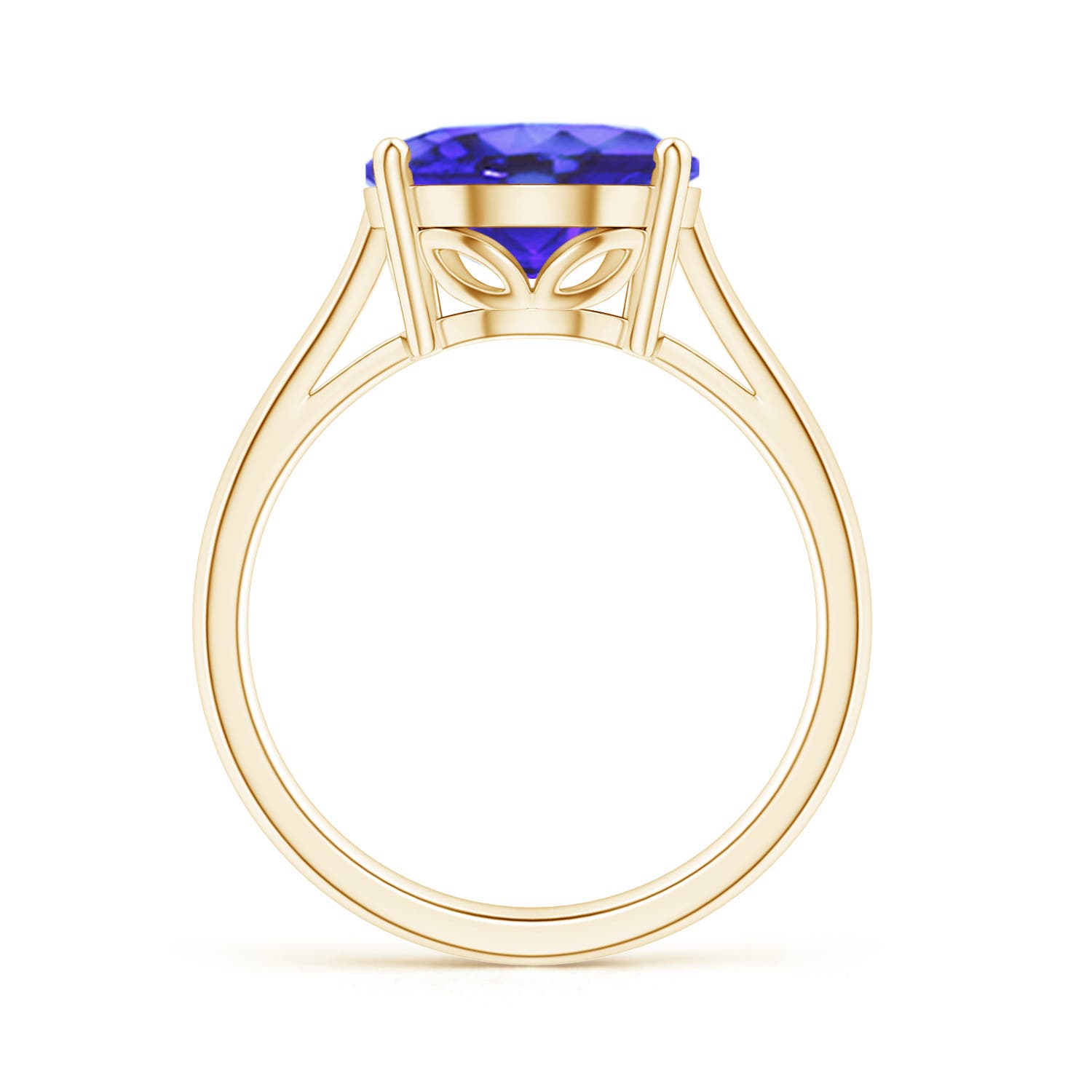 AA - Tanzanite / 4.8 CT / 14 KT Yellow Gold