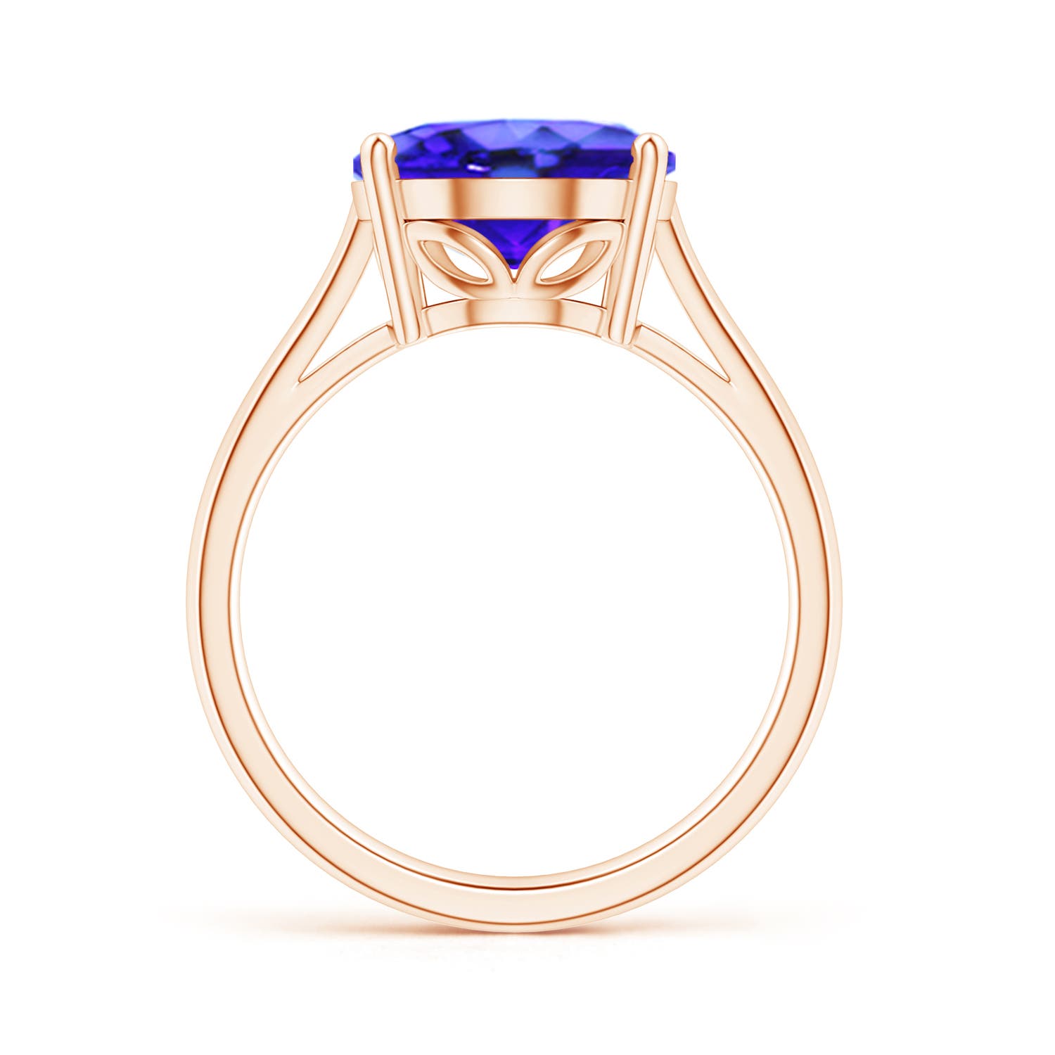 AAA - Tanzanite / 4.8 CT / 14 KT Rose Gold