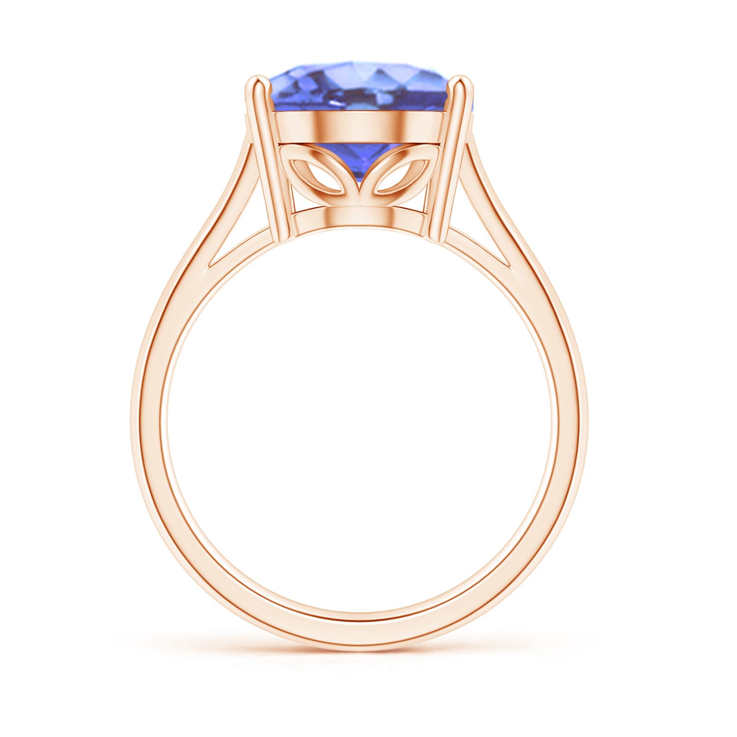 A - Tanzanite / 6 CT / 14 KT Rose Gold