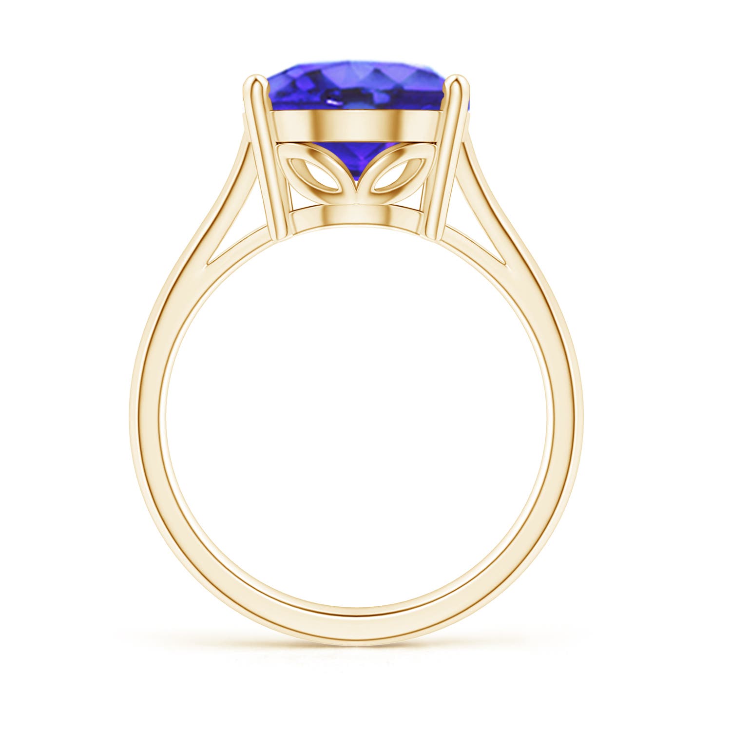 AA - Tanzanite / 6 CT / 14 KT Yellow Gold