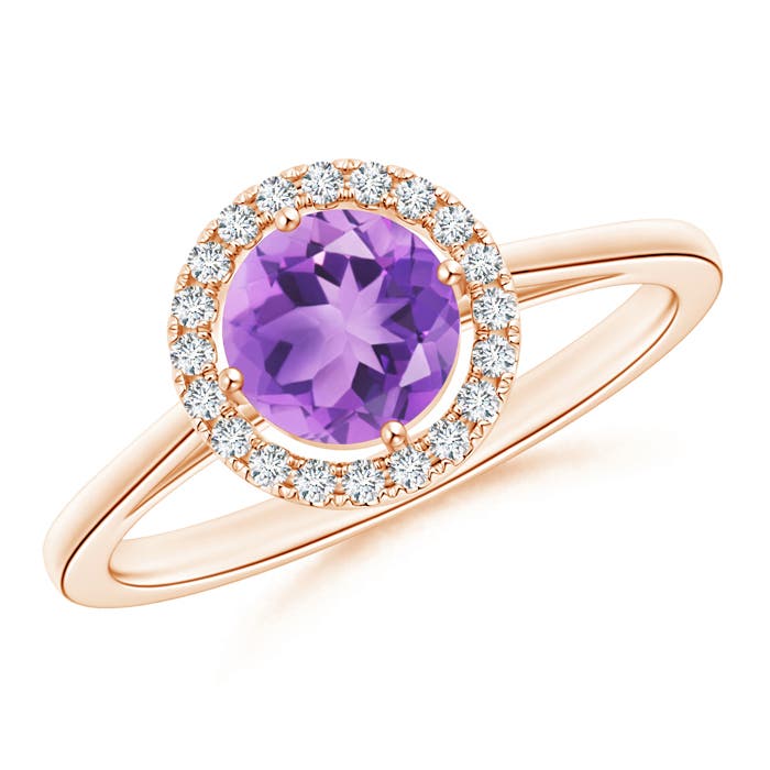 A - Amethyst / 0.92 CT / 14 KT Rose Gold