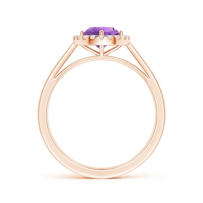 A - Amethyst / 0.92 CT / 14 KT Rose Gold