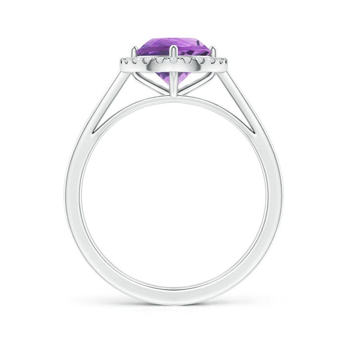 A - Amethyst / 1.29 CT / 14 KT White Gold