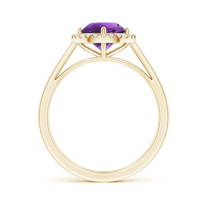 AAA - Amethyst / 1.29 CT / 14 KT Yellow Gold