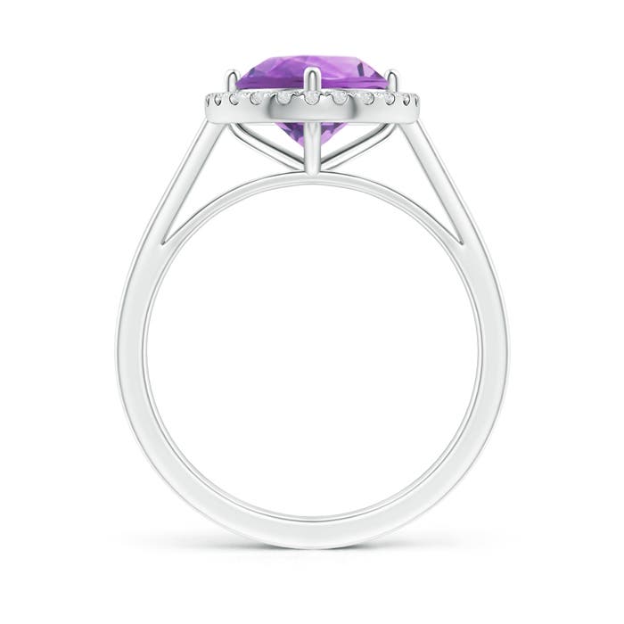 A - Amethyst / 1.84 CT / 14 KT White Gold