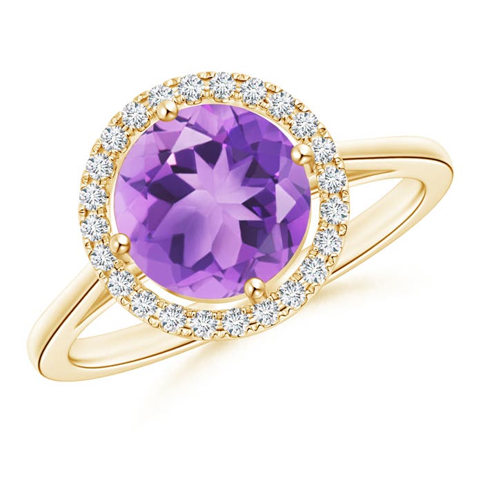 A - Amethyst / 1.84 CT / 14 KT Yellow Gold