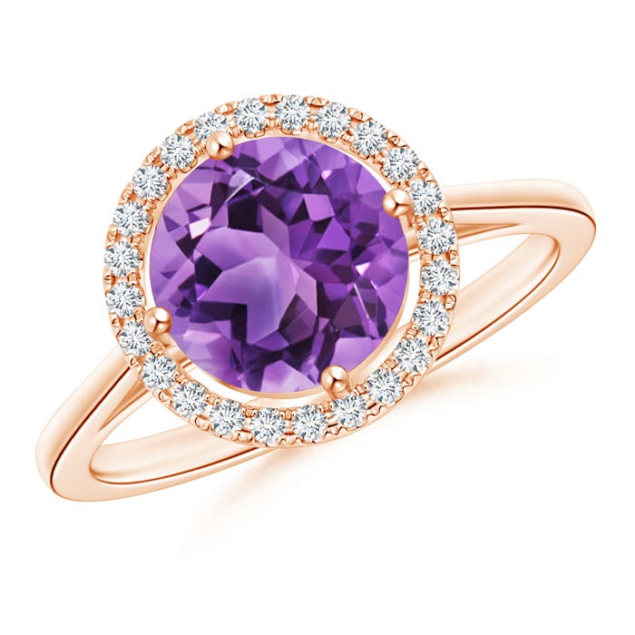 AA - Amethyst / 1.84 CT / 14 KT Rose Gold