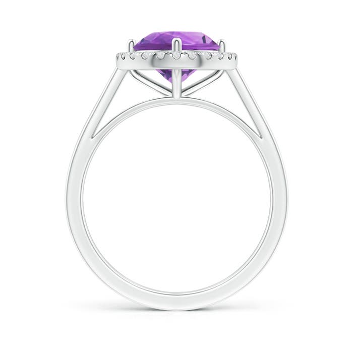 AA - Amethyst / 1.84 CT / 14 KT White Gold