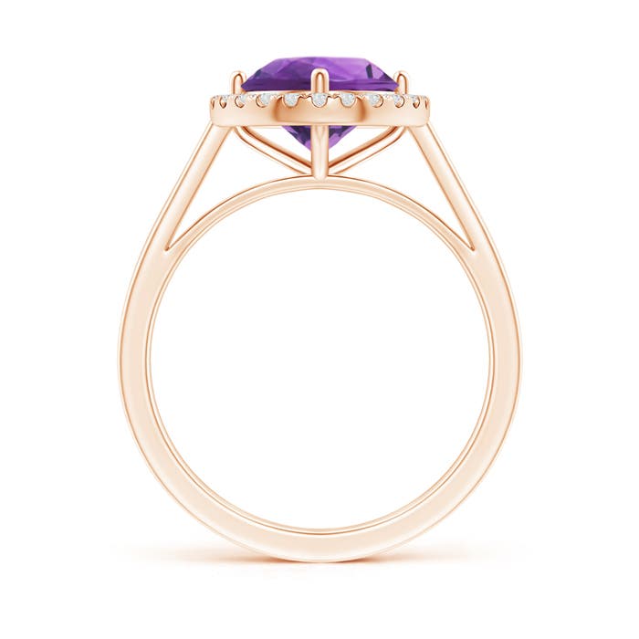 AAA - Amethyst / 1.84 CT / 14 KT Rose Gold